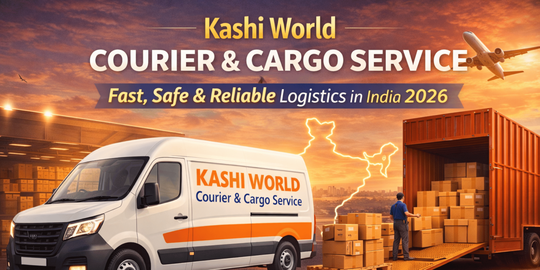 Read more about the article Kashi World Courier & Cargo Service – Fast, Safe & Reliable Logistics in India (2026)