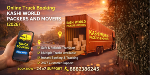 Read more about the article Online Truck Booking – Kashi World Packers and Movers (2026)