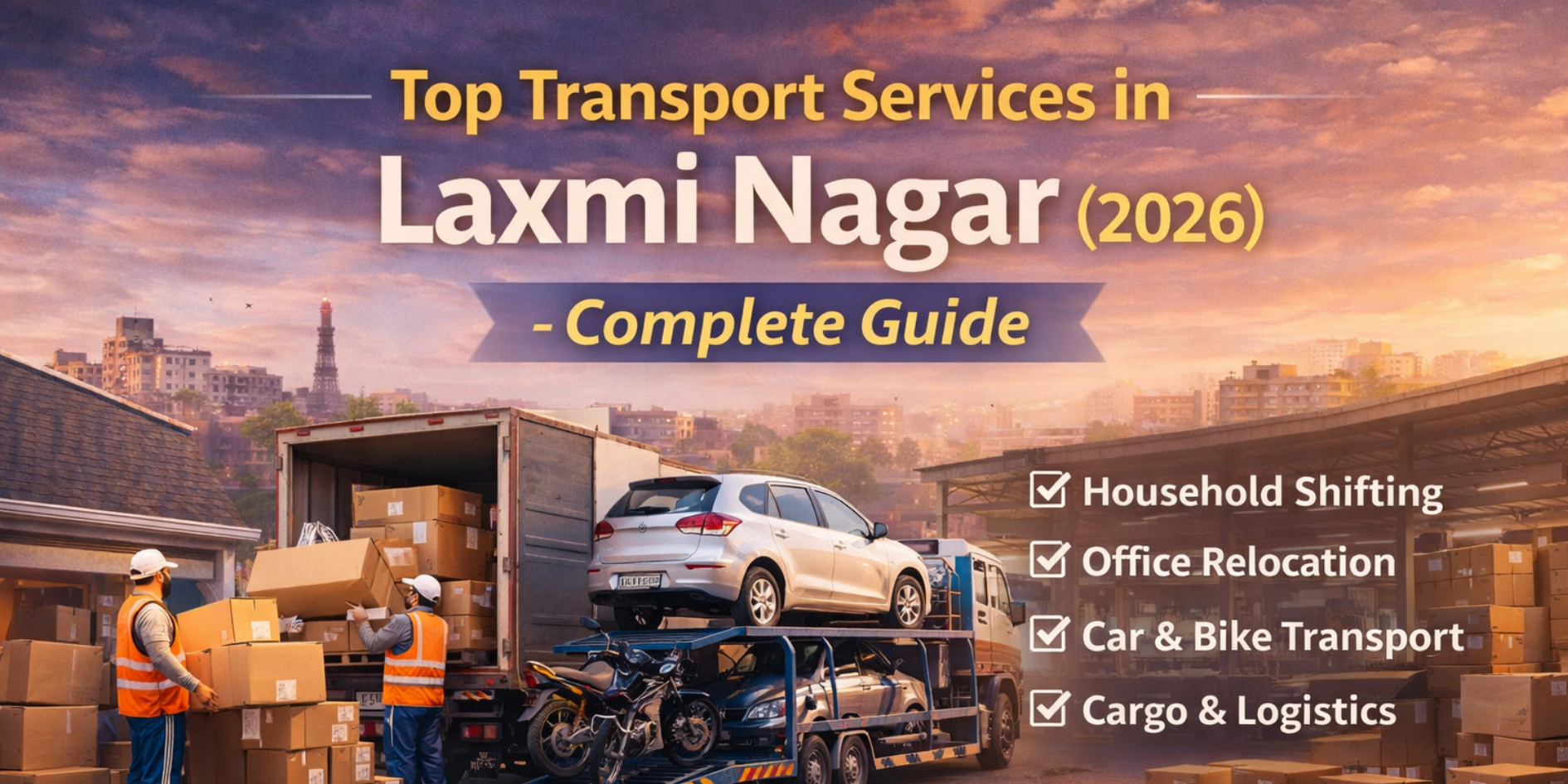 You are currently viewing Top Transport Services in Laxmi Nagar (2026) – Complete Guide