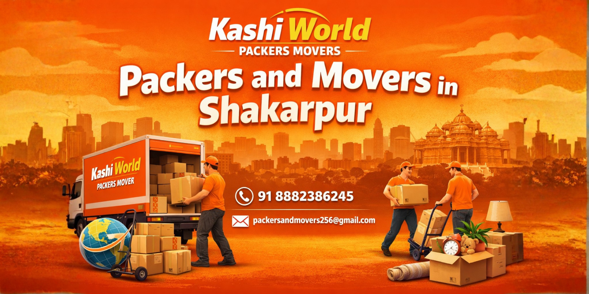 You are currently viewing Packers and Movers in Shakarpur -Kashi World Packers and Movers