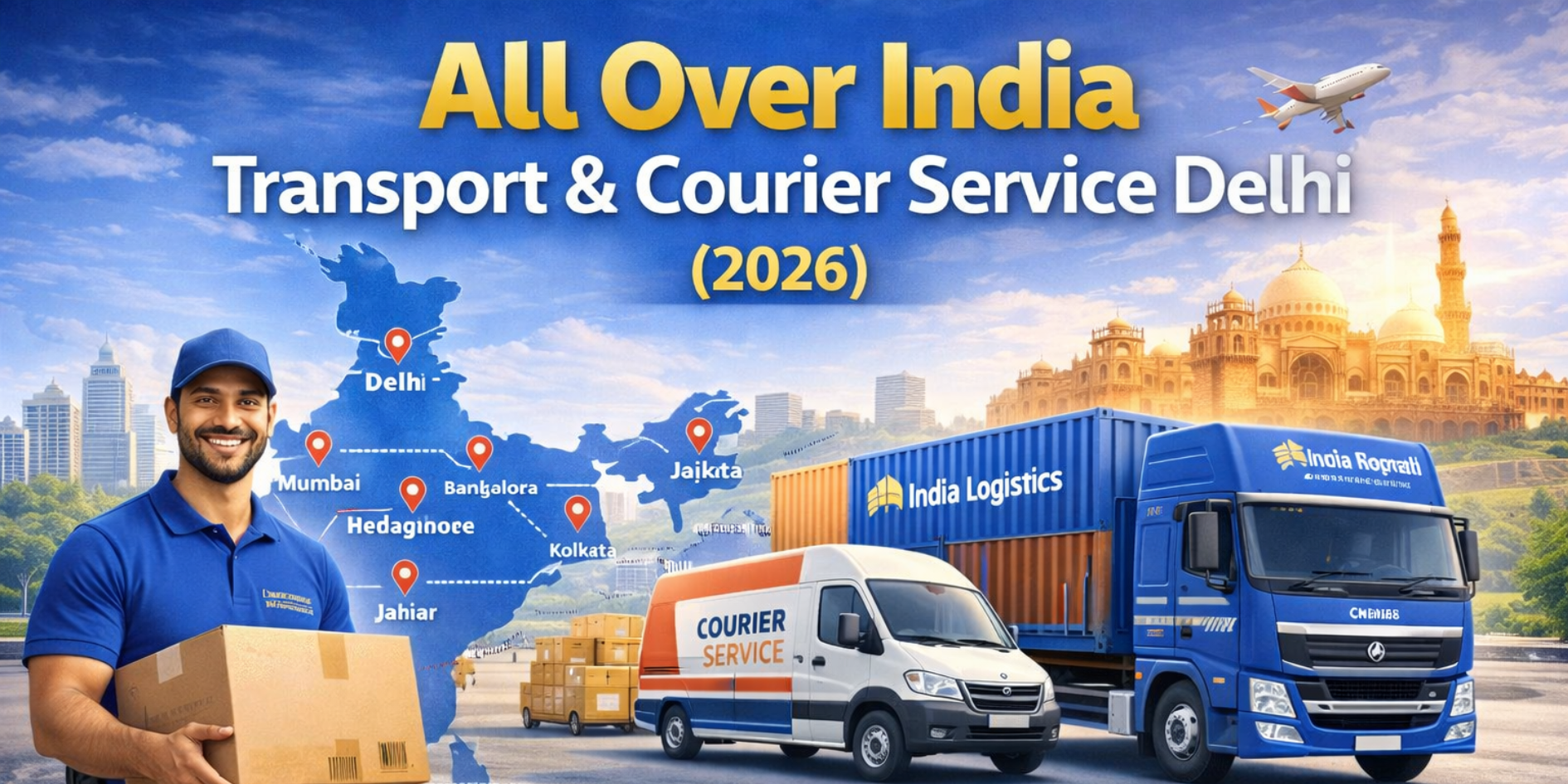 You are currently viewing All Over India Transport & Courier Service Delhi (2026)
