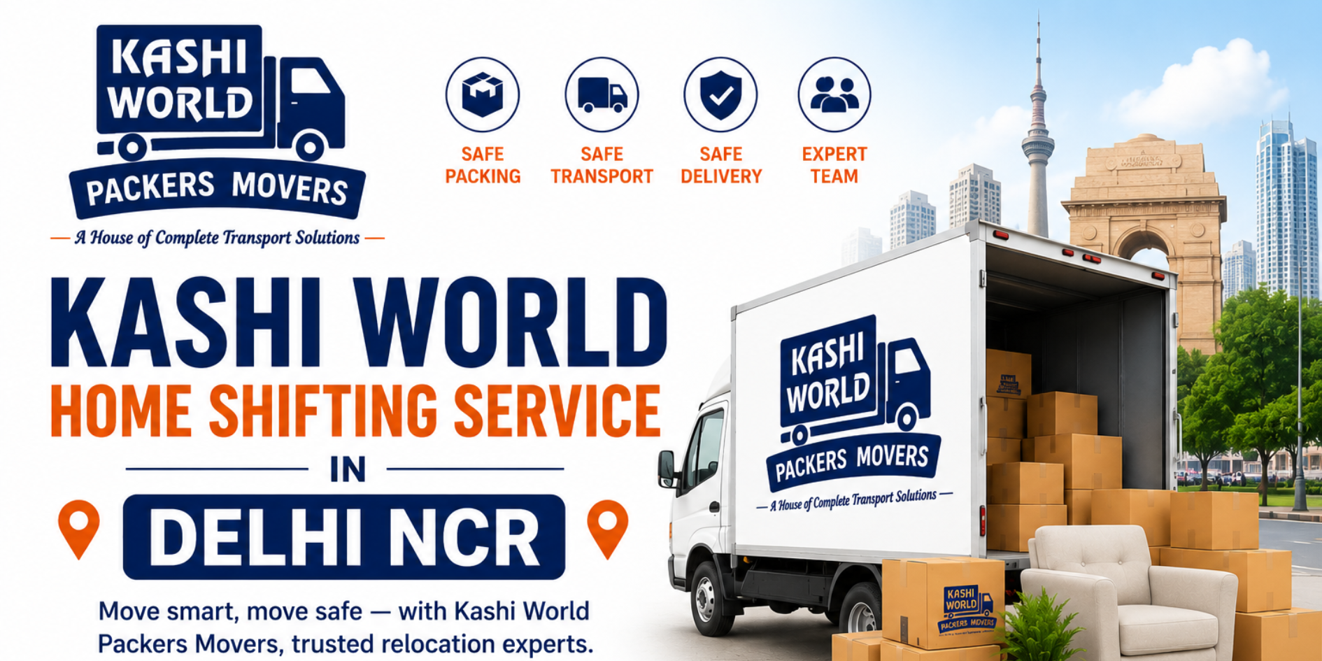 Kashi World Home Shifting Service in Delhi NCR
