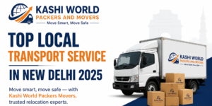 Read more about the article Top Local Transport Service in New Delhi 2025 – Kashi World Packers and Movers