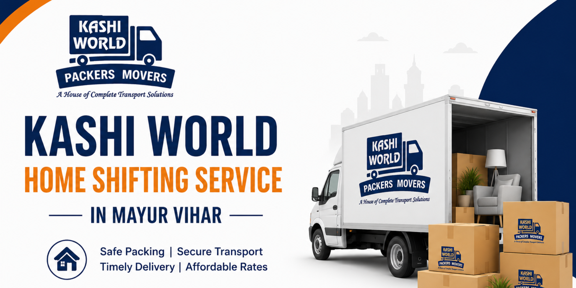 Kashi World Home Shifting Service in Mayur Vihar