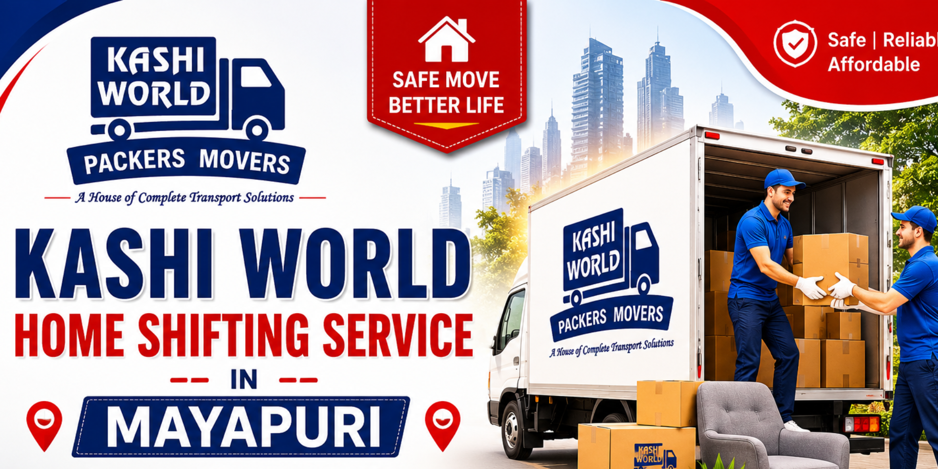 Kashi World Home Shifting Service in Mayapuri