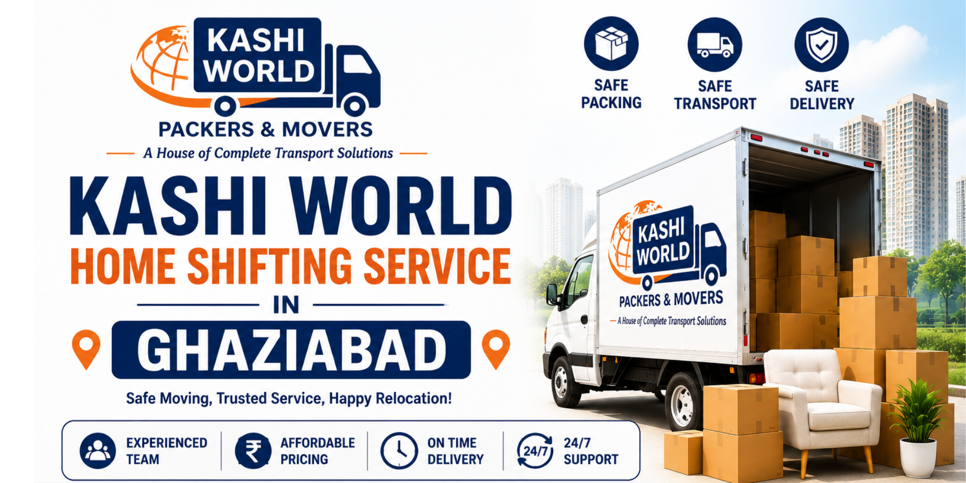 Kashi World Home Shifting Service in Ghaziabad