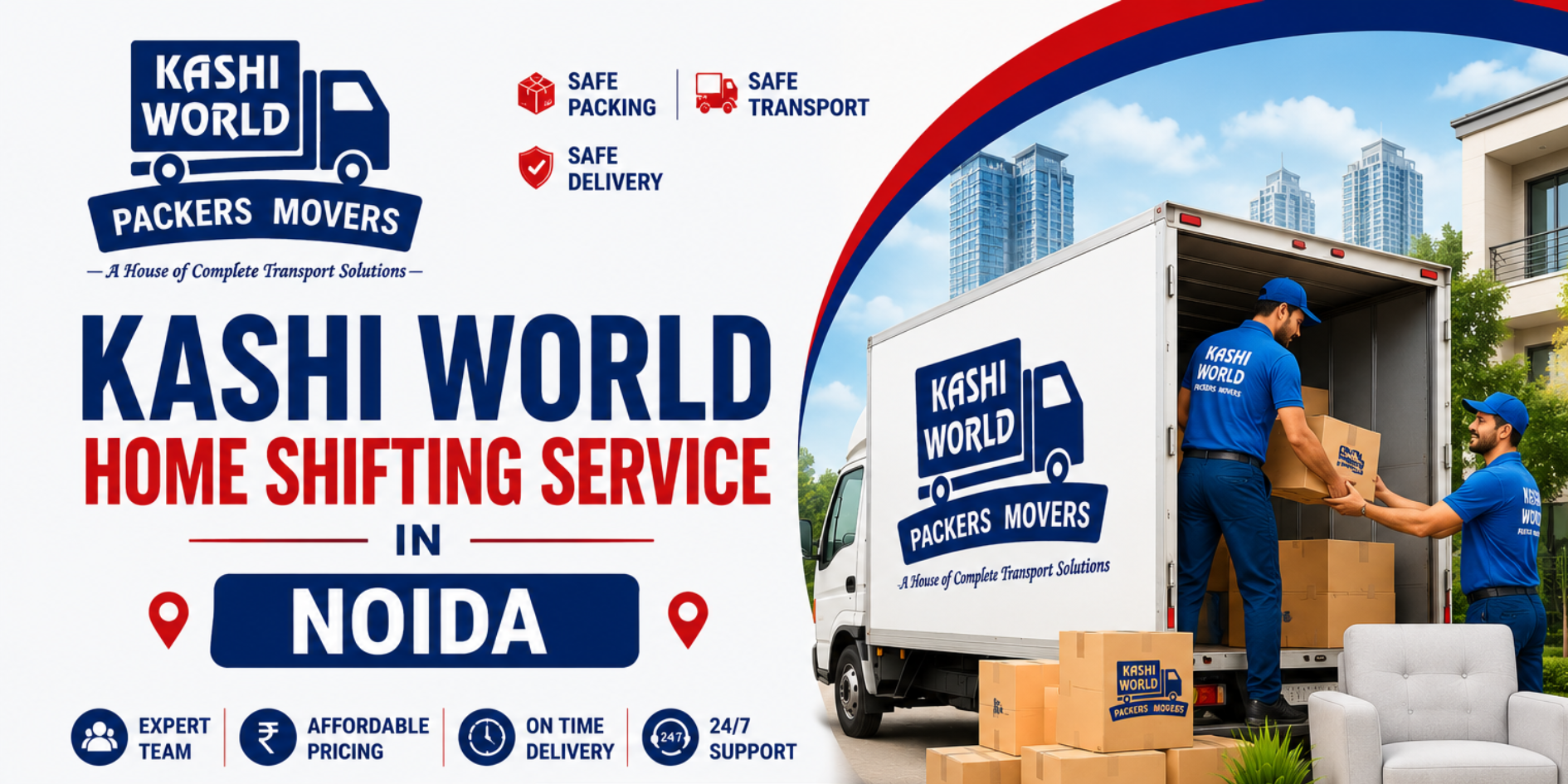 Kashi World Home Shifting Service in Noida