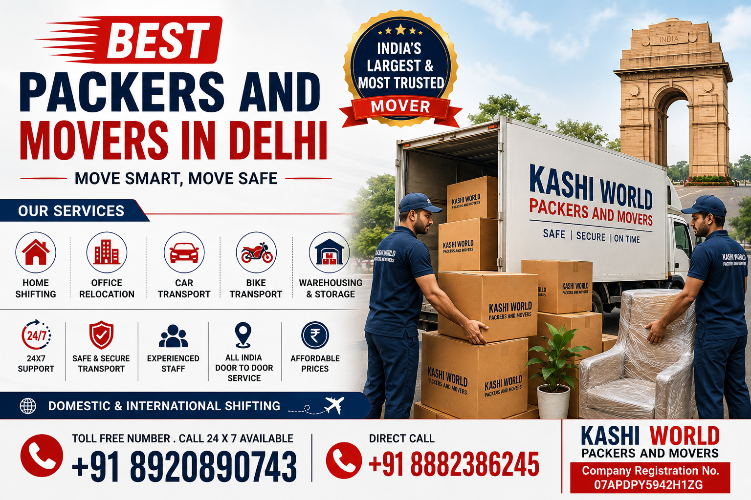 Best Packers and Movers in Delhi (2026)