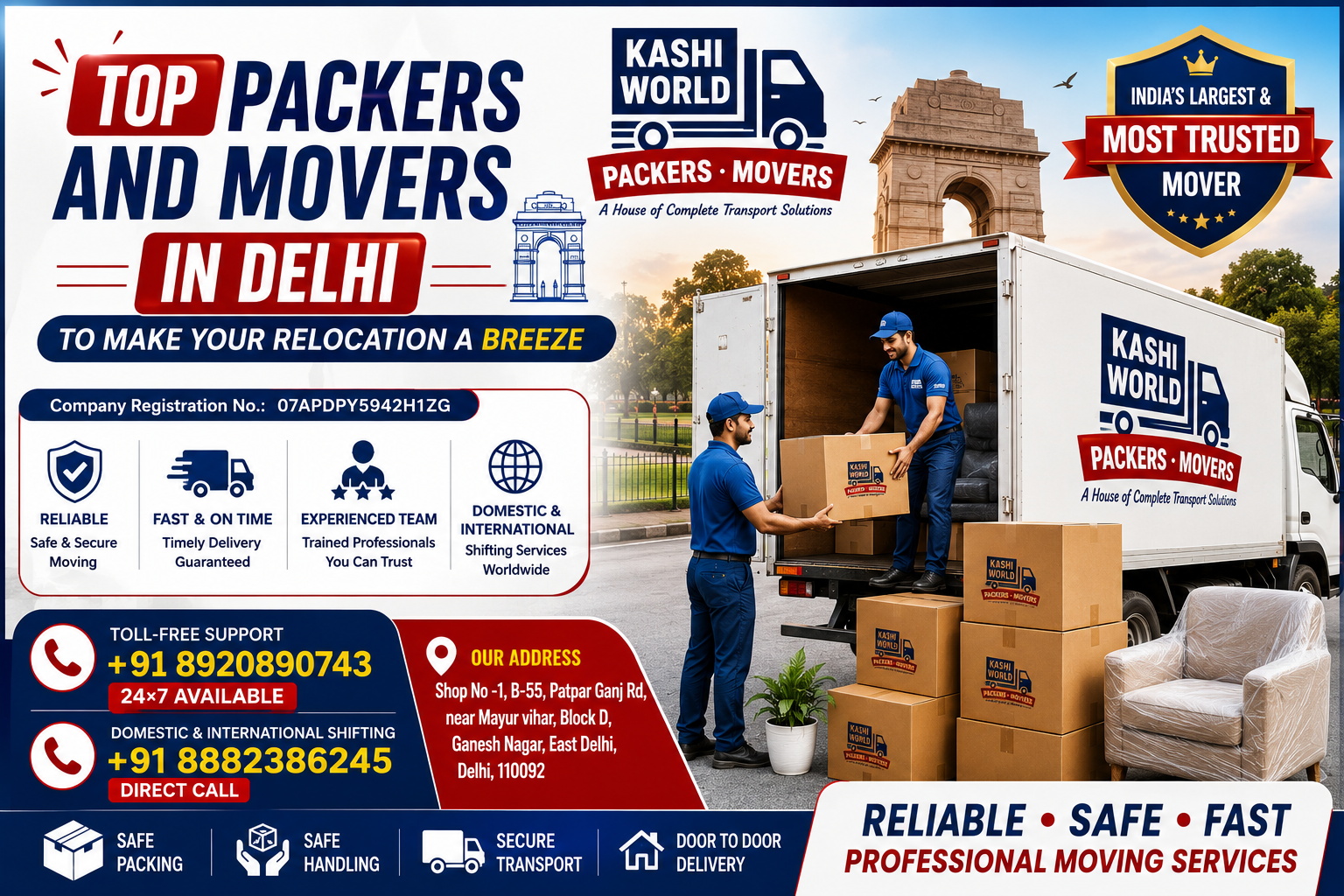 Moving to the Heart of India: Top Packers and Movers in Delhi to Make Your Relocation a Breeze