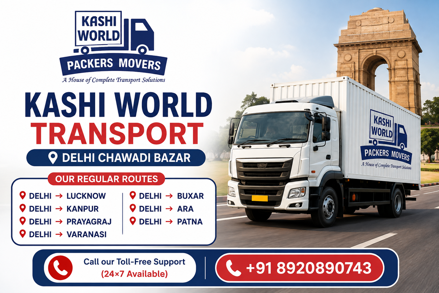 Kashi World Transport Delhi Chawadi Bazar